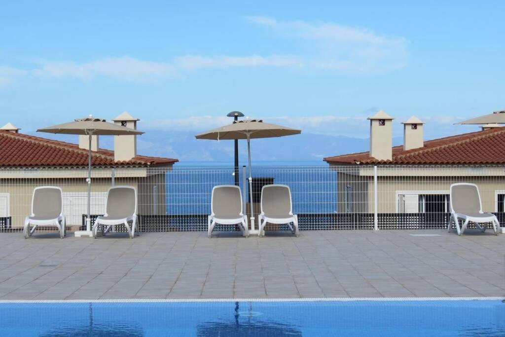 Luxury House With 3 Bedrooms, Sea Wiew And Swimming Pool In A Quiet Residence Puerto de Santiago  Luaran gambar